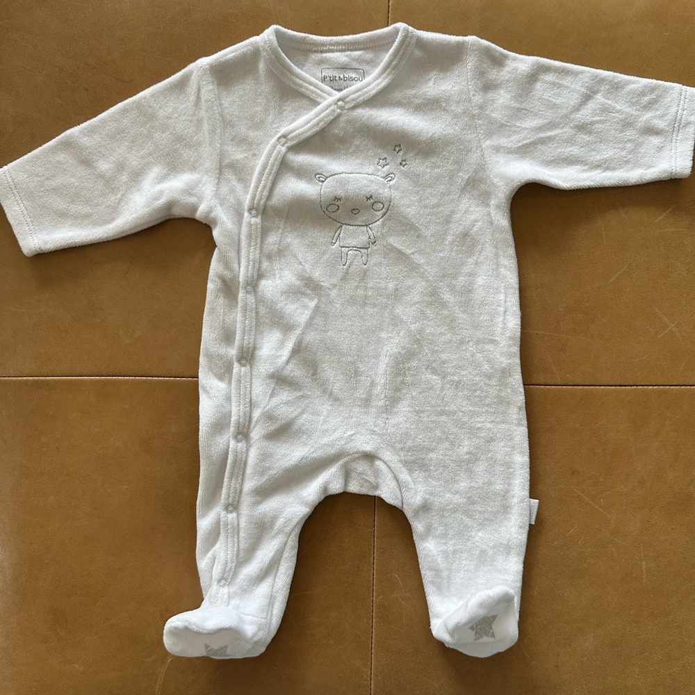 Last chance Petit Bisou Bear Footie 3M